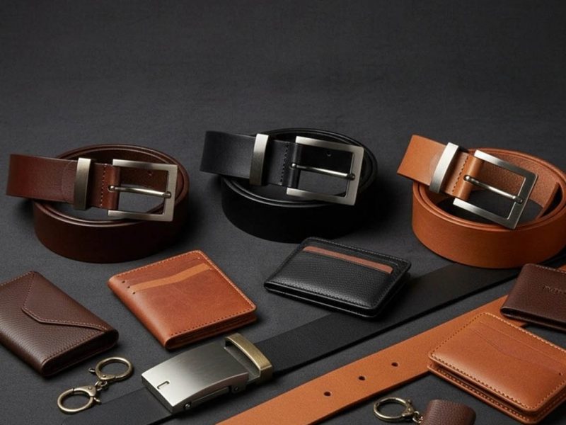 Leather belts and fashion accessories manufactured in Turkey with traditional craftsmanship and modern heat-pressing technology