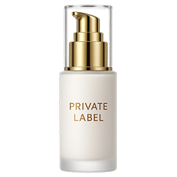 Private label cosmetic pump bottle production in Turkey – foundation and serum packaging.